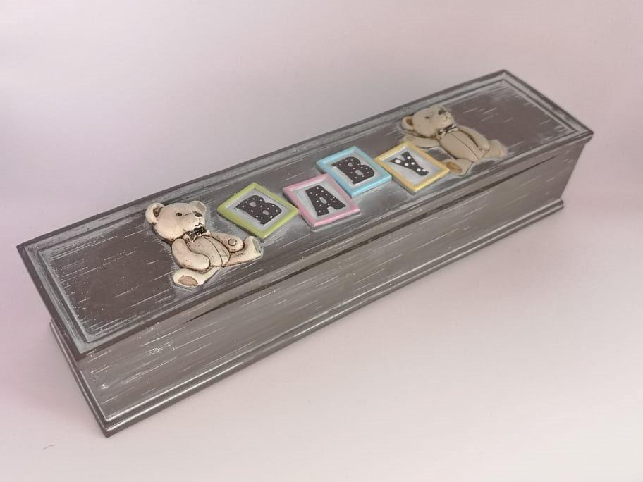 Bear Birth Certificate Holder