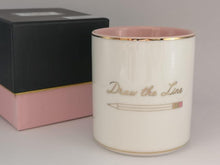 Load image into Gallery viewer, Draw The Line Pencil Cup
