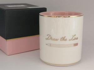 Draw The Line Pencil Cup
