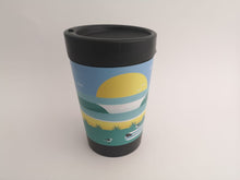 Load image into Gallery viewer, Blue Beach Design Travel Mug
